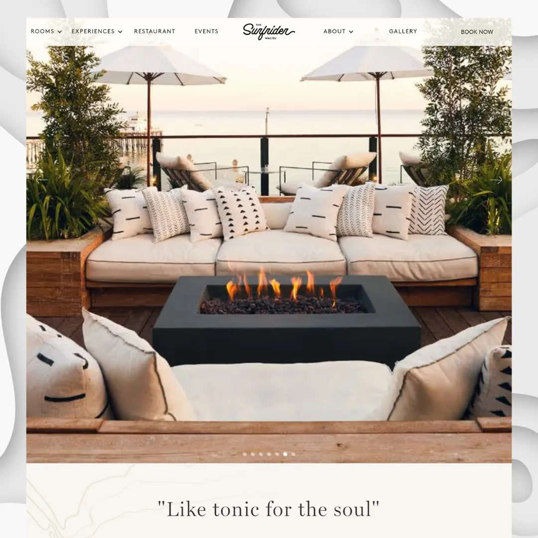 Live website
